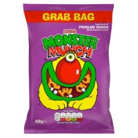 Monster Munch PICKLED ONION 40g  - Best Before: 22.11.25